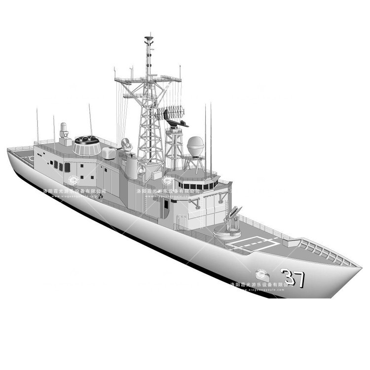 龙潭充气侦查船模型